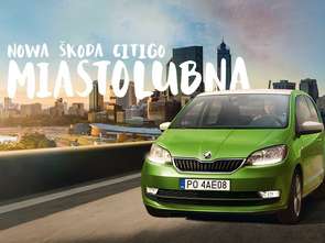 Skoda reklamuje odświeżony model Citigo hasłem: "Miastolubna"