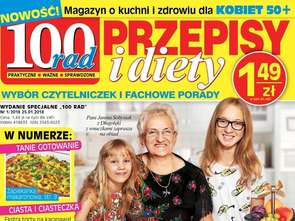 "100 Rad. Przepisy i Diety" - nowy miesięcznik Bauera