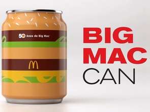 Specjalna puszka Coca-Coli na półwiecze BigMaca