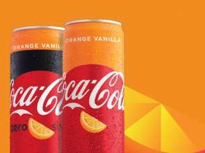 Coca-Cola o smaku wanilii i pomarańczy