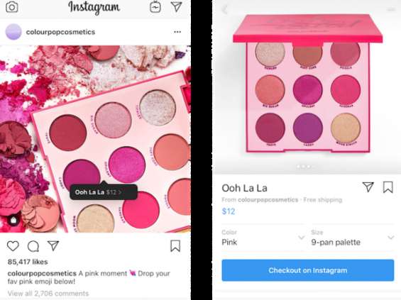 Instagram zaprasza na zakupy