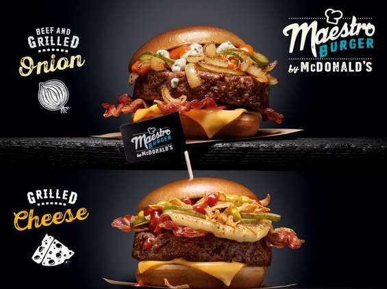 Nowe burgery Maestro w McDonald's