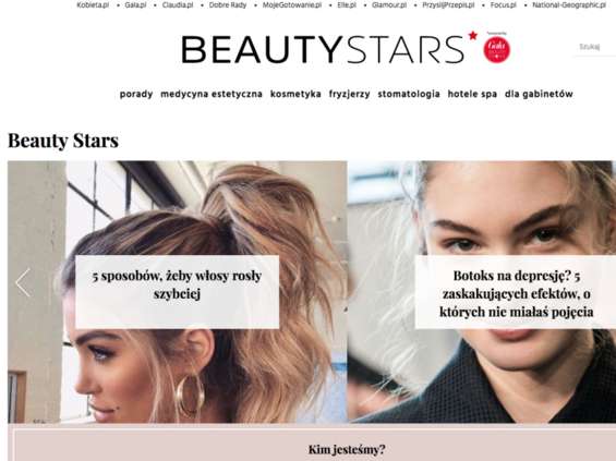 Burda uruchamia serwis internetowy BeautyStars
