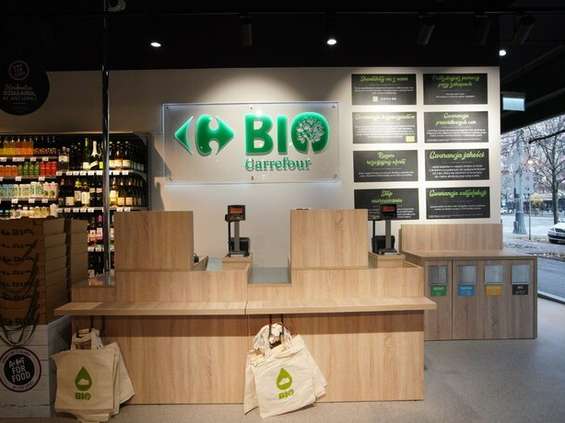 Pierwszy Carrefour Bio otwarto w Warszawie