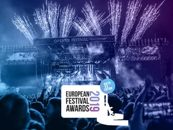Open'er nagrodzony na European Festival Awards 2019