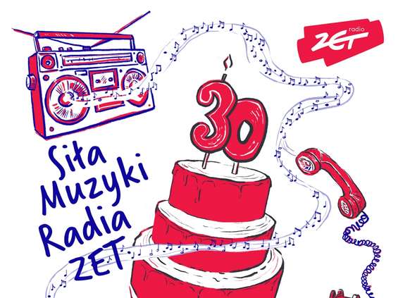 Radio Zet z ekomuralem na urodziny