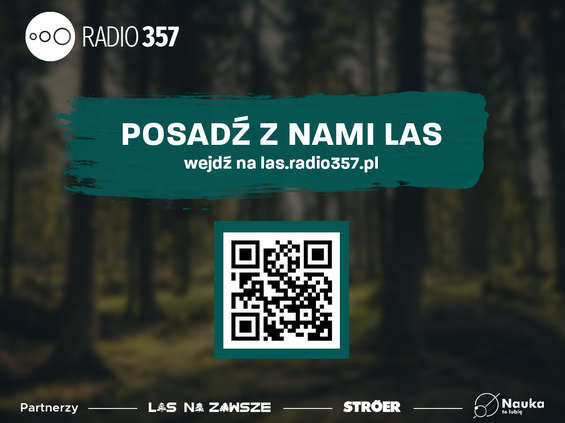 Radio 357 namawia słuchaczy do sadzenia lasu