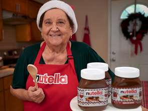 Nutella zaprosiła do świątecznej kampanii 85-letnią influencerkę
