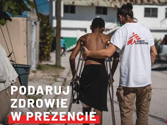"Podaruj zdrowie w prezencie" - świąteczna akcja ZnanyLekarz i Pomagam.pl dla Lekarzy bez Granic [wideo]